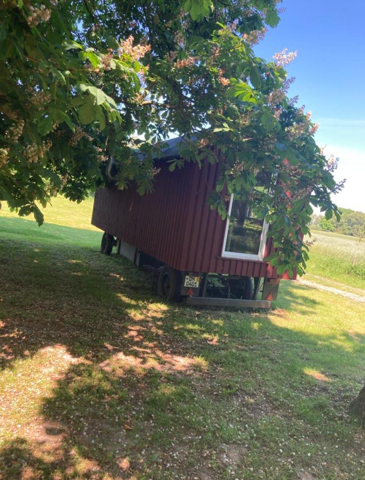 Hotel Schaeferwagen Auf Dem Biogut-Saalkow Gustow  Zewnętrze zdjęcie